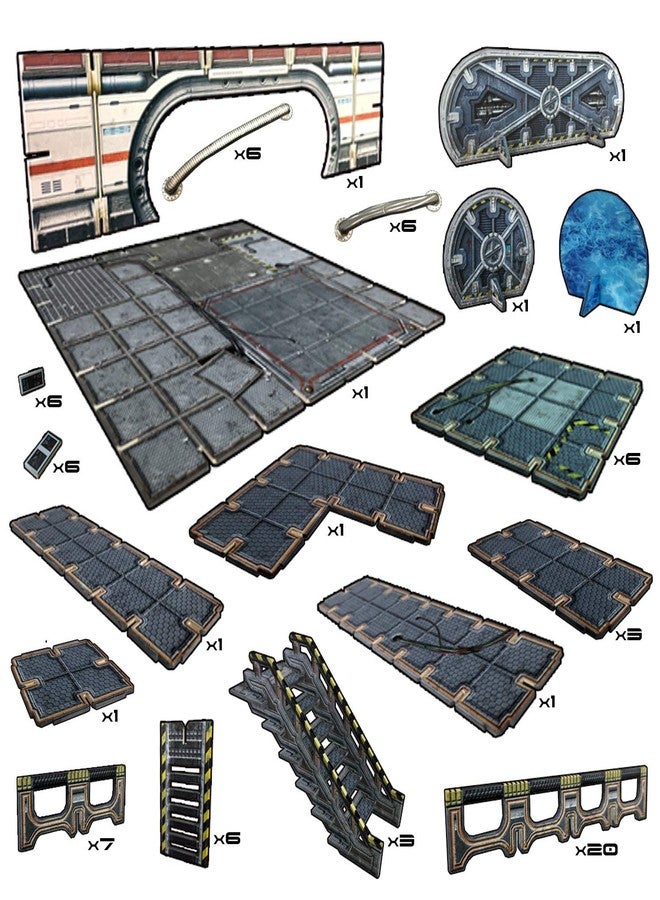 Battle Systems Sci-fi Terrain Galactic Core Set - Image 2